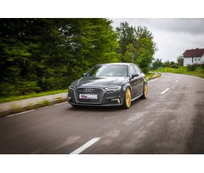 KW Gewindefahrwerk  V3 Inox (mit Druck- & Zugstufendämpfung) für Audi A3 Typ 8V (Sportback) Ø 50mm, für Mehrlenker HA, ohne elektr. Dämpferregelung